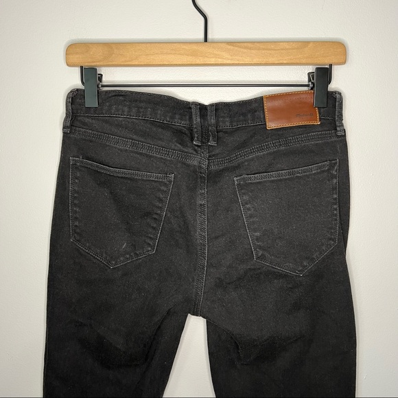Madewell Skinny Skinny Ankle Jeans in Black 26 - Picture 6 of 7